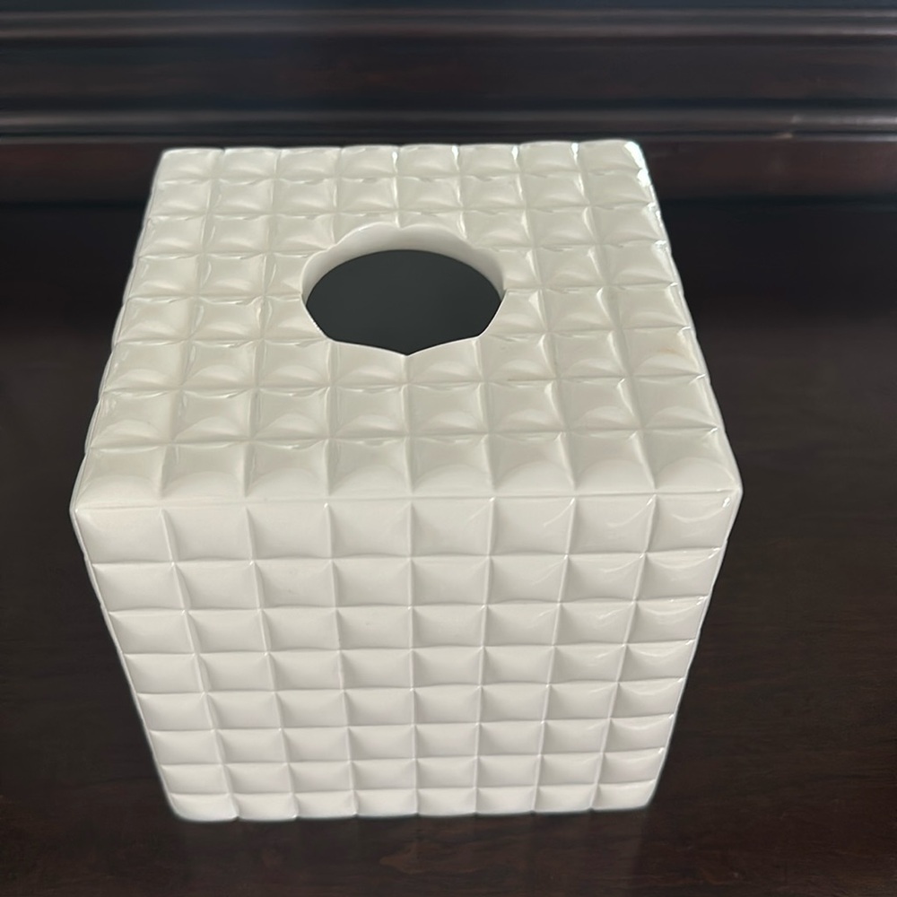 Piazza Tissue Box Holder